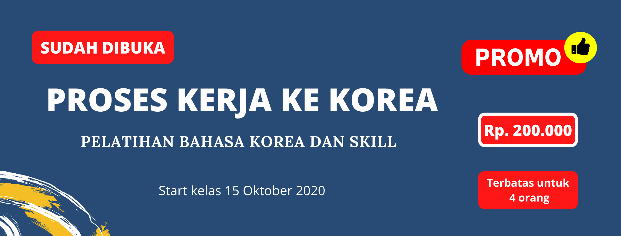 kursus bahasa korea dan skill