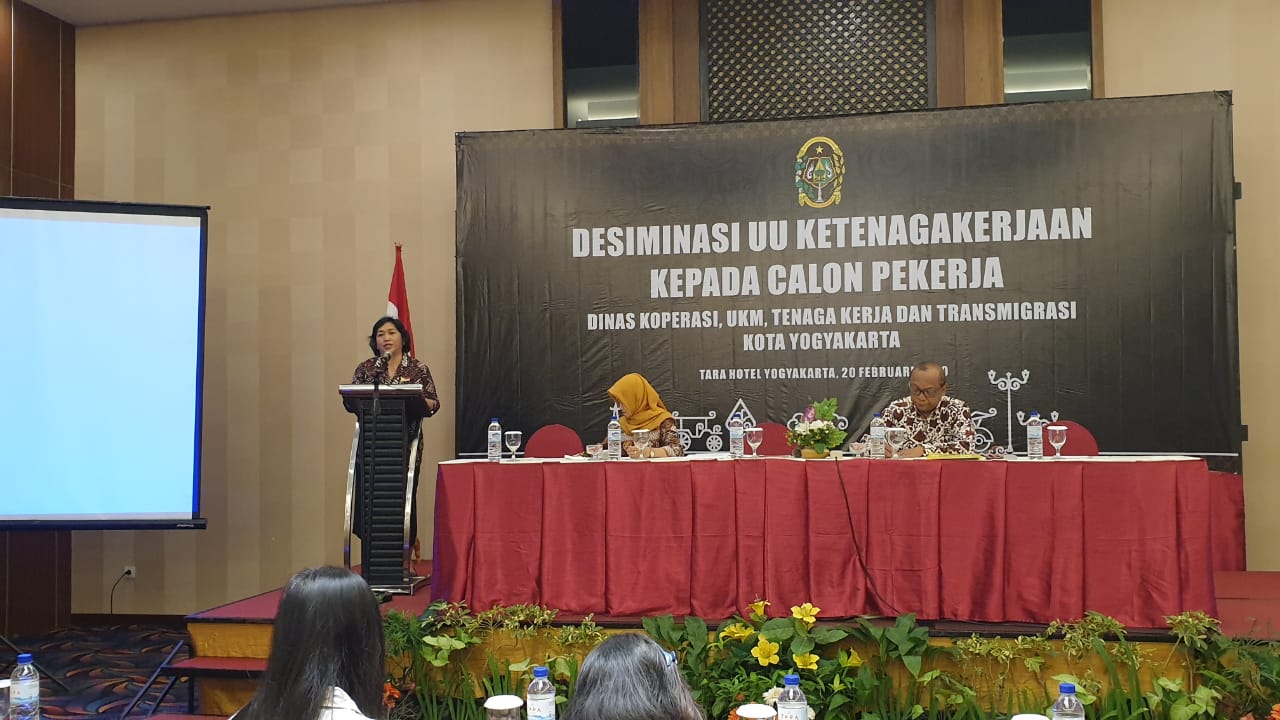 Diseminasi UU Ketenagakerjaan Dinas Kota Yogyakarta