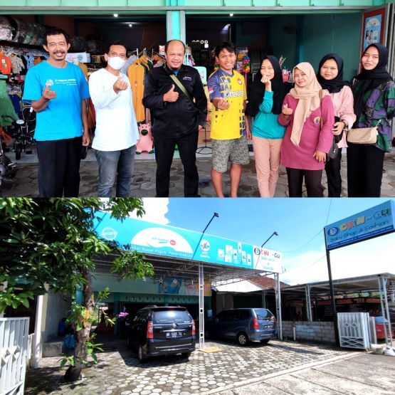 Silaturahmi ke Tempat Usaha Alumni Bina Insani MTC Kerja Korea