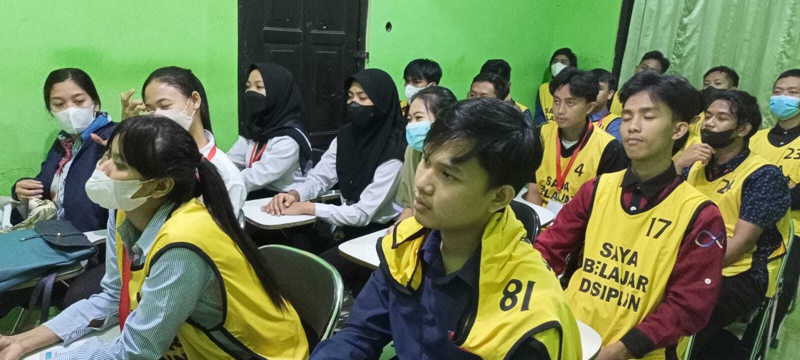 Kegiatan Fisik, Mental, Disiplin oleh Koramil Umbulharjo bagi Siswa Kursus Bahasa Jepang Persiapan Kerja Jepang Angkatan 14 Bina Insani MTC