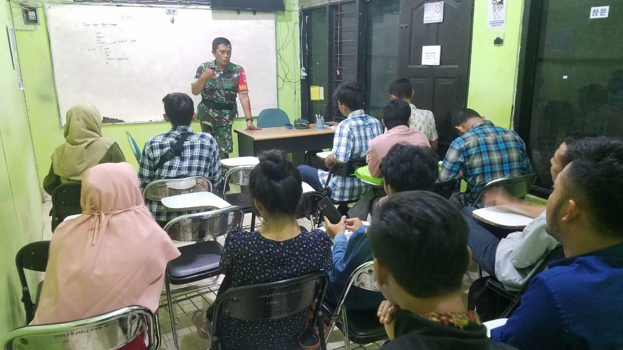 Koramil Kursus Bahas Korea